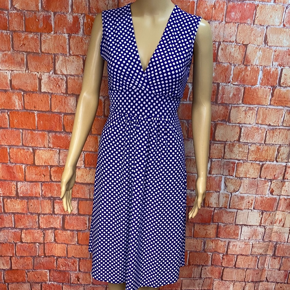 Jon &‎ Anna Purple Polka Dot Dress